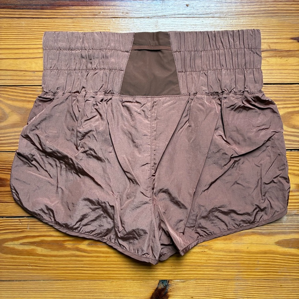 FP Movement by Free People Rust Orange Copper Athletic Shorts, NWT, XL - Picture 7 of 9